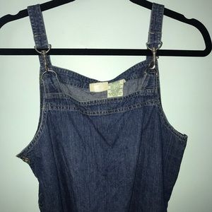 Denim crop top